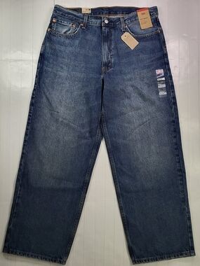Levi's 578 Baggy Fit Men's 36x32 Denim Blue Jeans With Tags